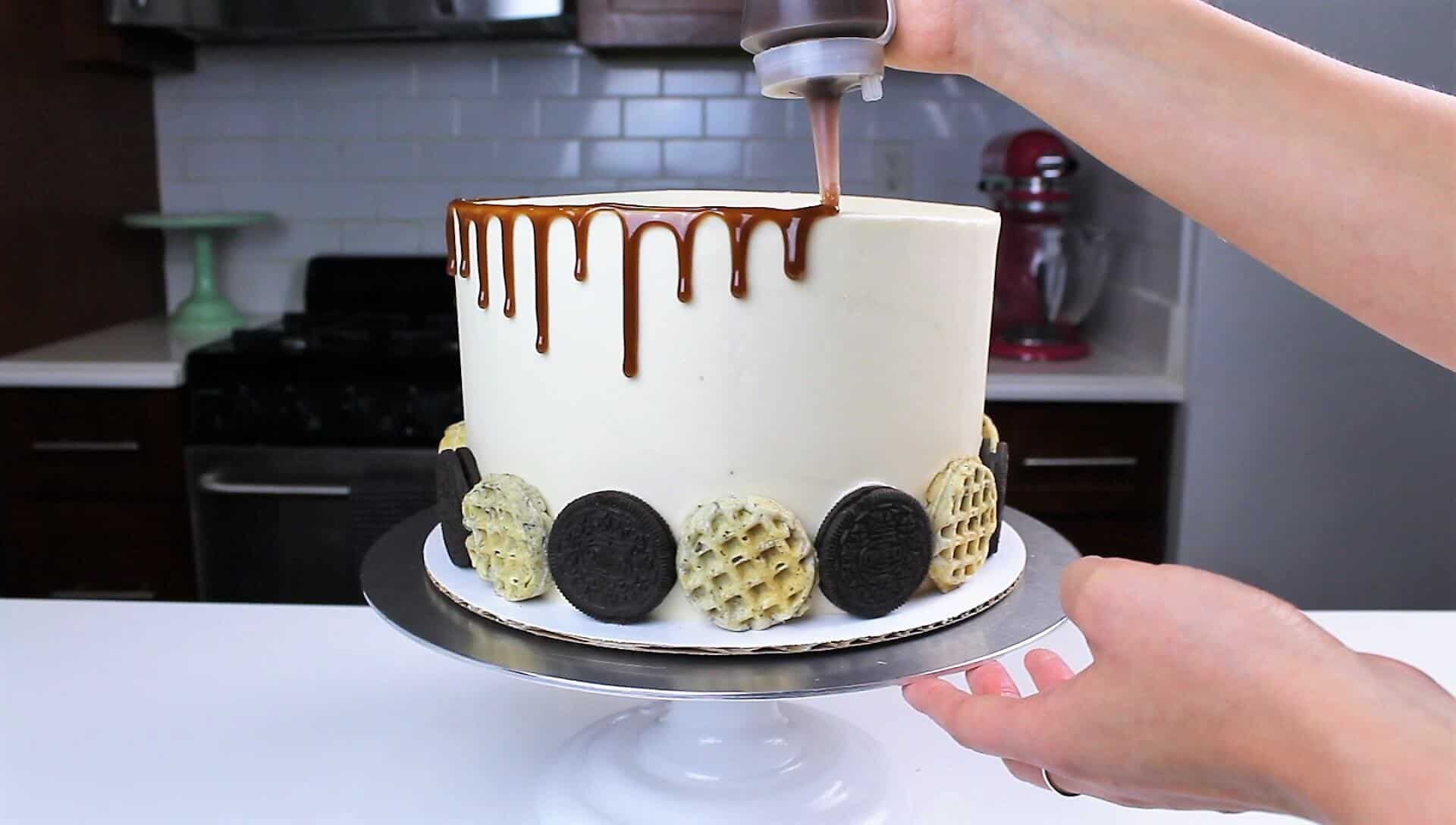 加入焦糖枫对我的蛋糕图片