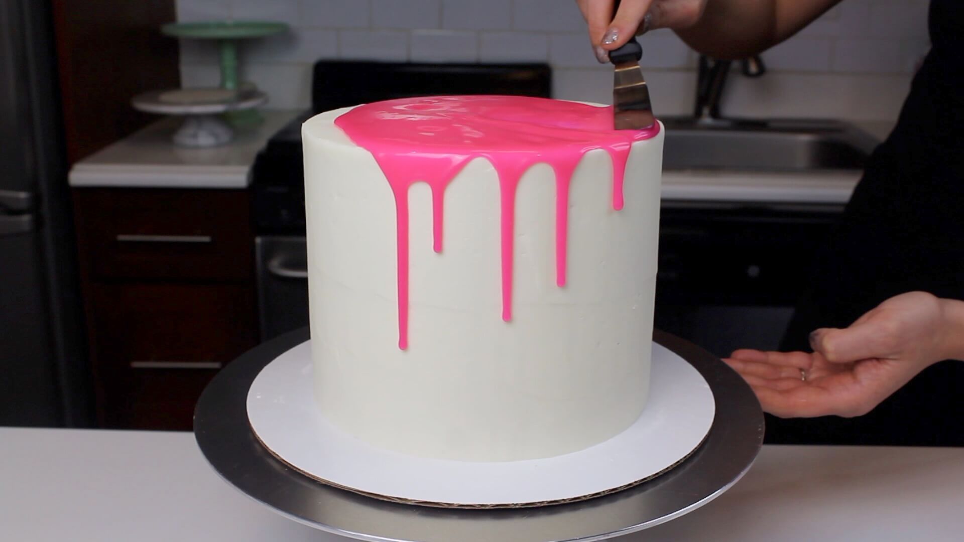 马戏团的动物cookie pink drips