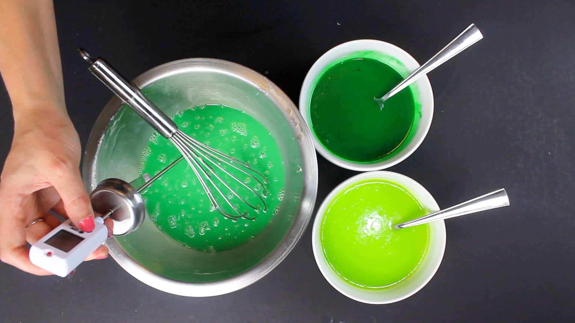 测量镜面釉的温度