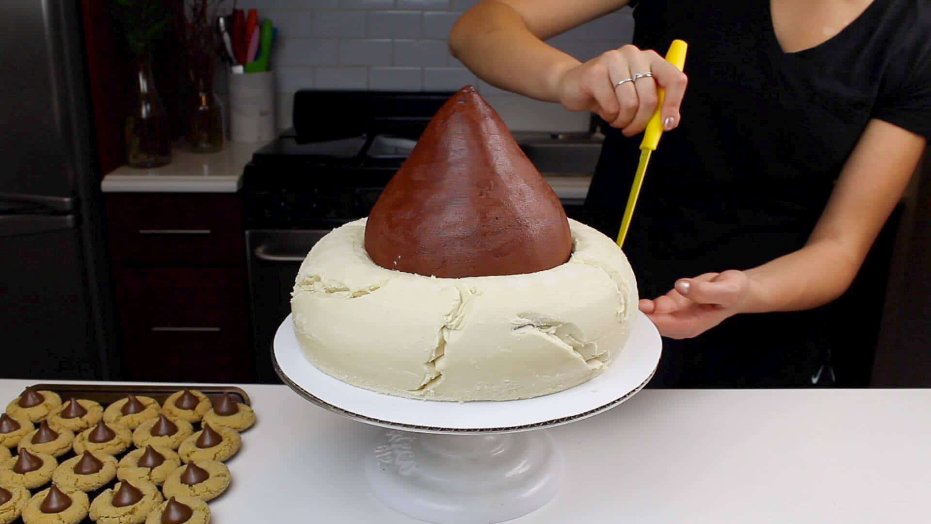 加入裂纹PB蛋糕