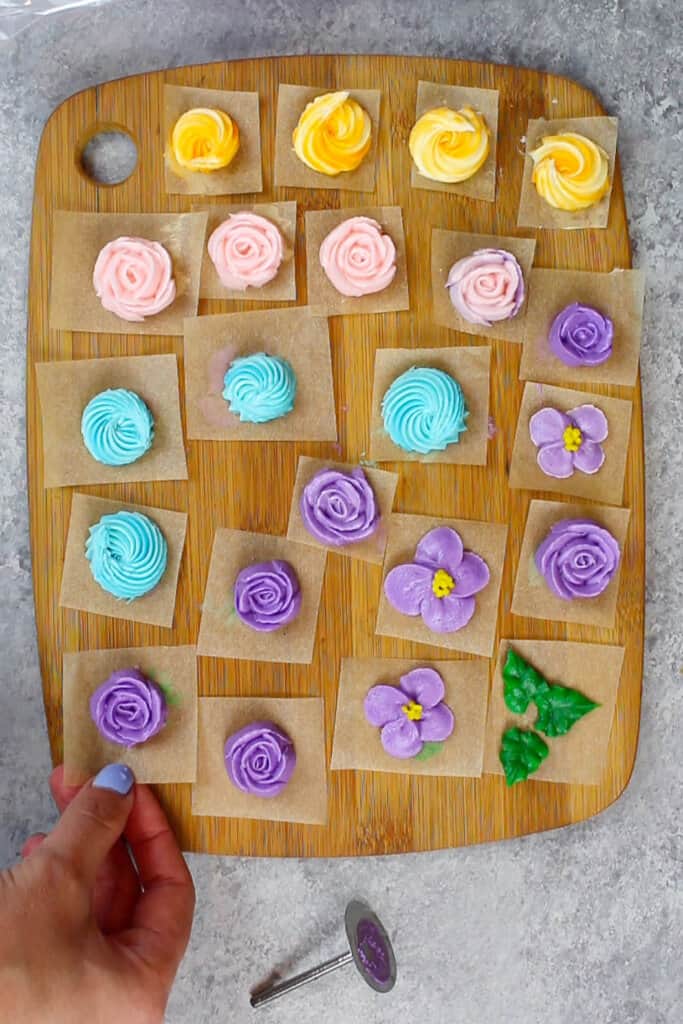 漂亮和容易管奶油花