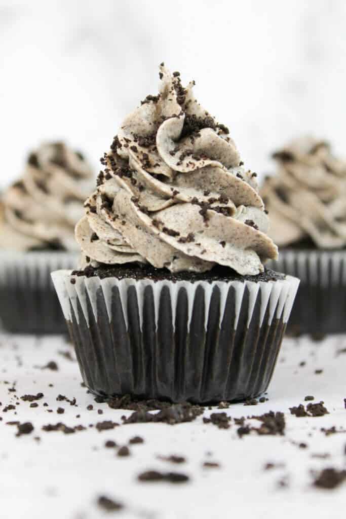 奥利奥巧克力蛋糕的照片