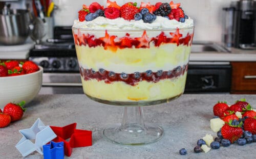 爱国混合浆果琐事的图像用于第四七月的