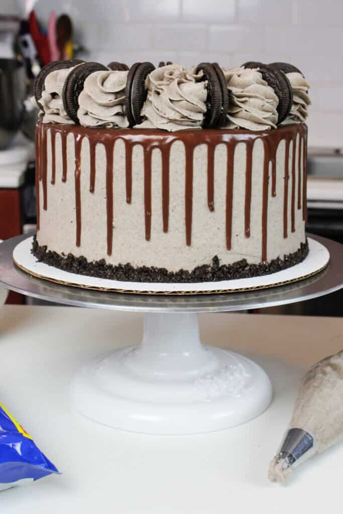 奥利奥滴水蛋糕照片