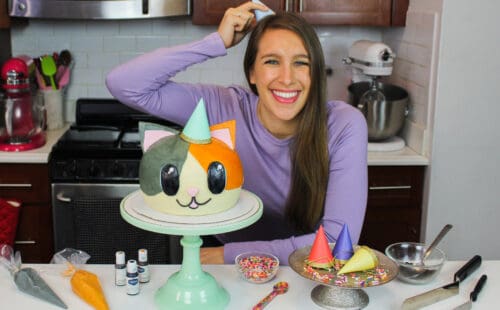 与可爱的猫funfetti蛋糕chelsweets的lpl外围赌注chelsey白色的图像