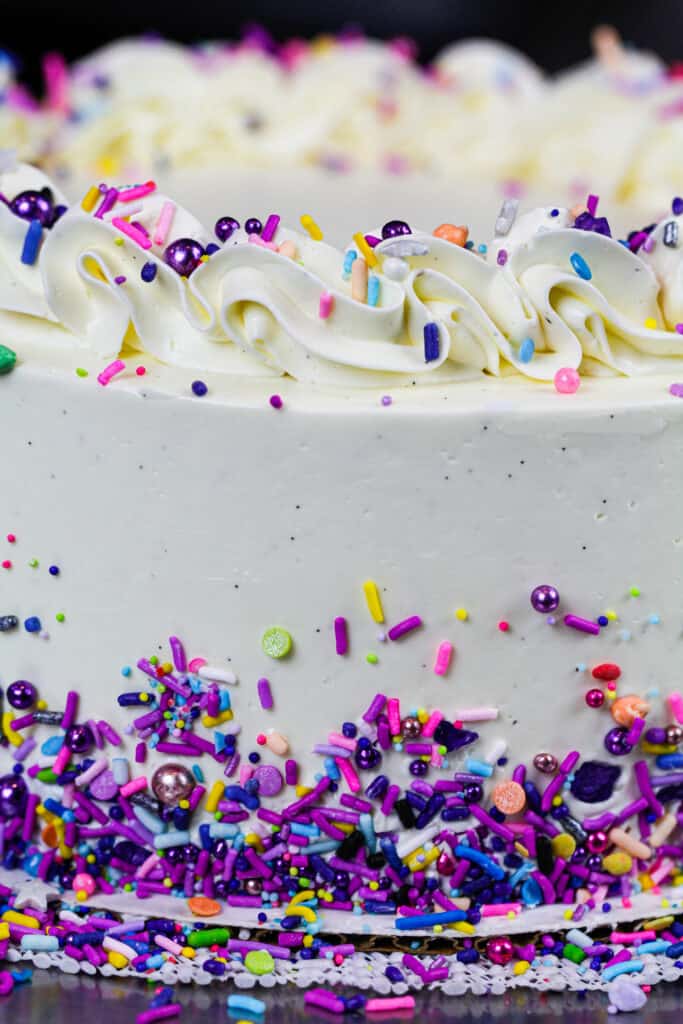 图片中的无糖蛋糕与无糖糖霜