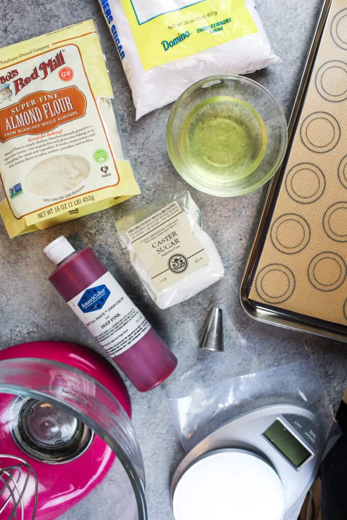 法国马卡龙的形象成分提出一个计数器