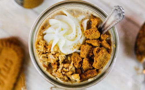 Biscoff过夜燕麦的形象