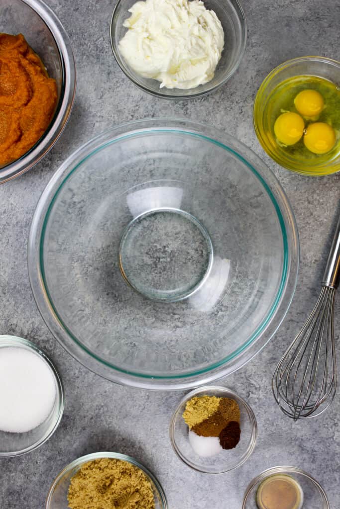 制作马斯卡普尼南瓜派馅料的材料图片