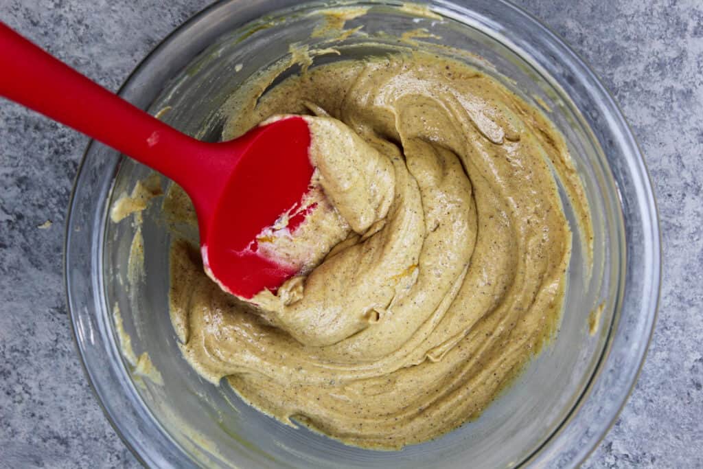 姜饼奶油乳酪用来填补姜饼马卡龙的形象