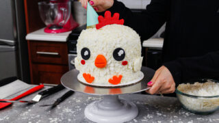 图片Chelsey白帽 春鸡蛋糕