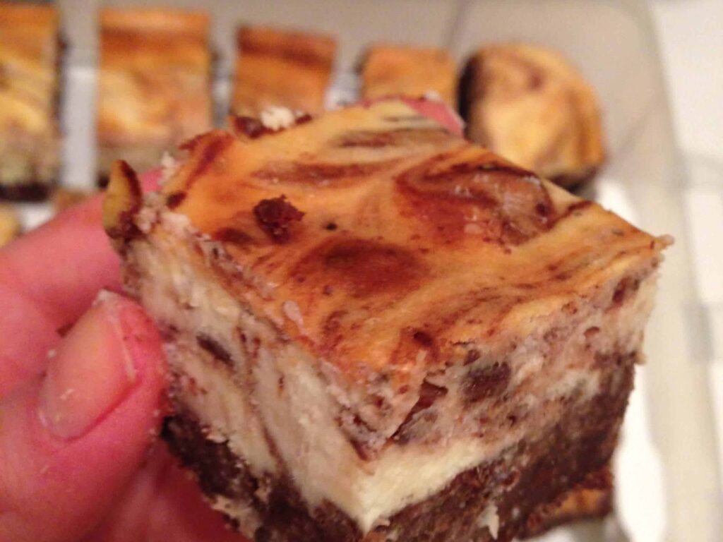 芝士蛋糕的图像旋转黑豆巧克力蛋糕